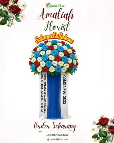 Standing Flower di Landasan Ulin Utara
